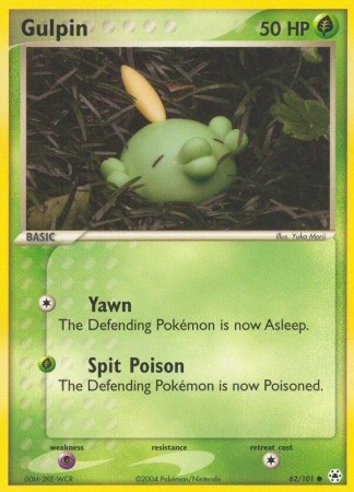 Gulpin #62 Pokemon Hidden Legends