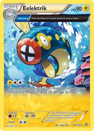 Eelektrik #64 Pokemon Primal Clash