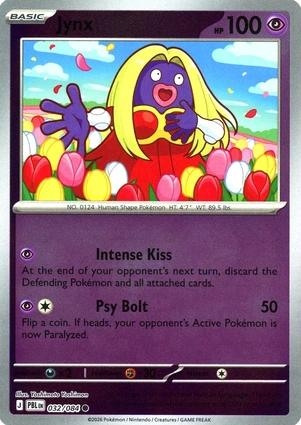 Jynx [Reverse Holo] #32 Pokemon Pitch Black 