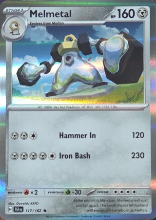 Melmetal [Holo] #117 Pokemon Temporal Forces