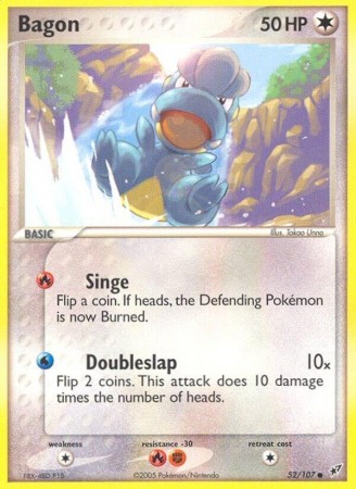 Bagon #52 Pokemon Deoxys 