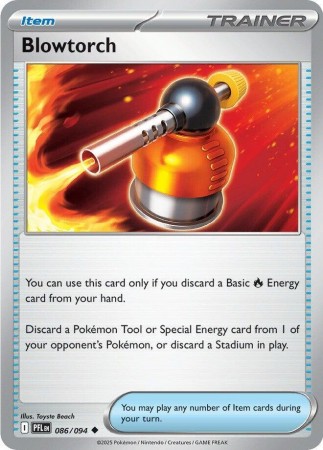 Blowtorch #86 Pokemon Phantasmal Flames