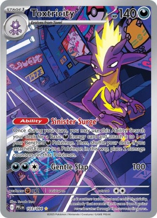 Toxtricity #103 Pokemon Phantasmal Flames