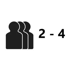 For 2-4 spillere