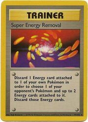 Super Energy Removal #79 Pokemon Base Set