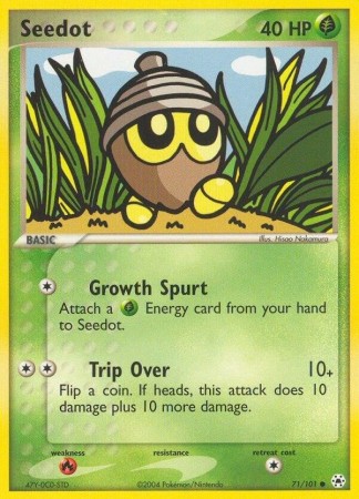 Seedot #71 Pokemon Hidden Legends