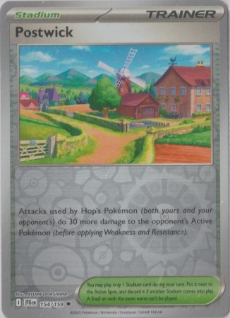 Postwick [Reverse Holo] #154 Pokemon Journey Together