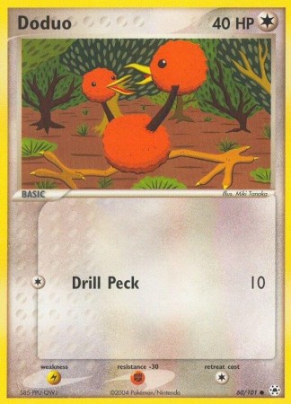Doduo #60 Pokemon Hidden Legends