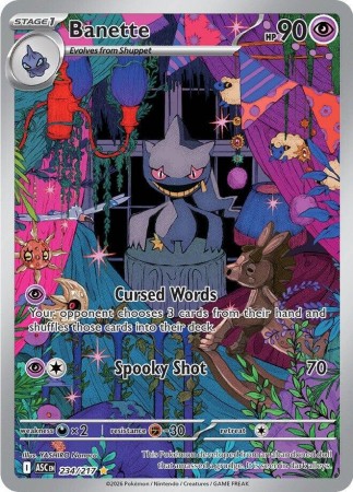 Banette #234 Pokemon Ascended Heroes