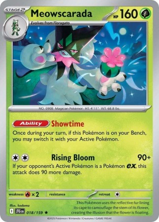 Meowscarada #18 Pokemon Journey Together