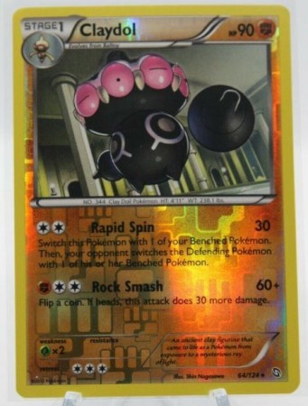 Claydol [Reverse Holo] #64 Pokemon Dragons Exalted