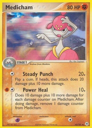 Medicham #42 Pokemon Hidden Legends