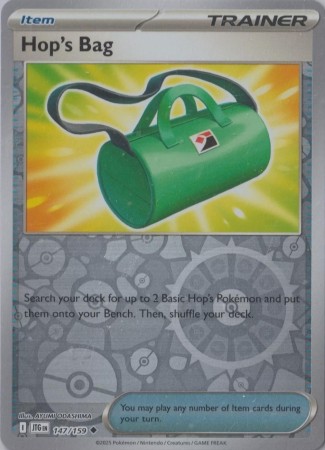 Hop's Bag [Reverse Holo] #147 Pokemon Journey Together