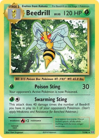 Beedrill #7 Pokemon Evolutions