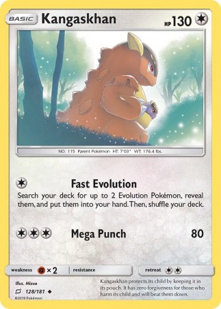 Kangaskhan #128 Pokemon Team Up