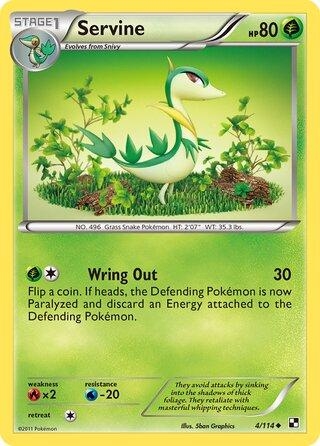 Servine #4 Pokemon Black & White
