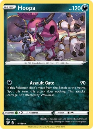 Hoopa #111 Pokemon Darkness Ablaze