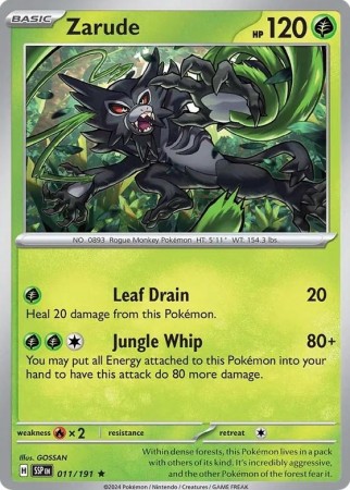 Zarude #11 Pokemon Surging Sparks