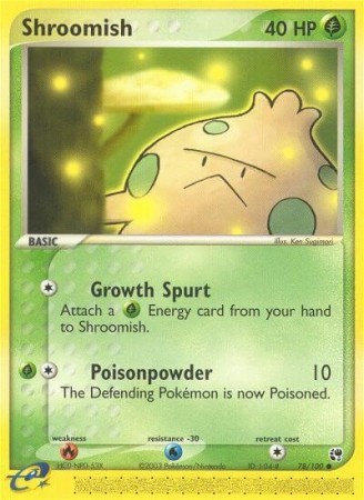 Shroomish #78 Pokemon Sandstorm