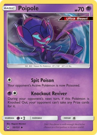 Poipole #55 Pokemon Forbidden Light
