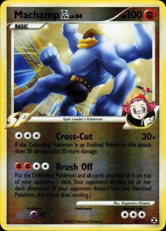 Machamp GL [Reverse Holo] #46 Pokemon Rising Rivals