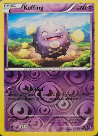 Koffing [Reverse Holo] #27 Pokemon Fates Collide