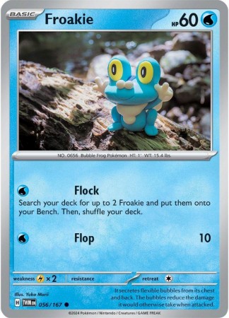 Froakie #56 Pokemon Twilight Masquerade