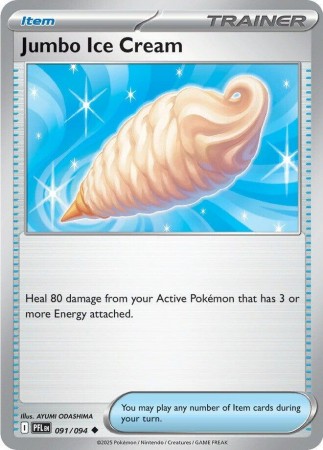 Jumbo Ice Cream #91 Pokemon Phantasmal Flames