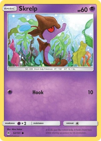 Skrelp #52 Pokemon Forbidden Light