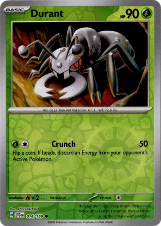 Durant [Reverse Holo] #14 Pokemon Journey Together