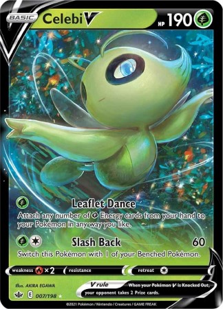 Celebi V #7 Pokemon Chilling Reign