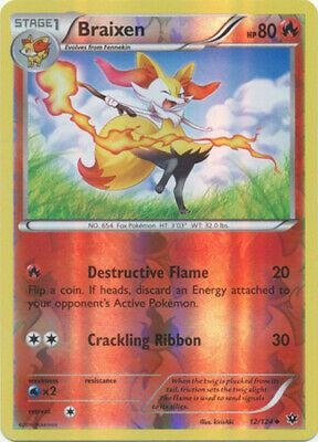 Braixen [Reverse Holo] #12 Pokemon Fates Collide