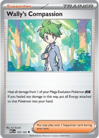 Wally's Compassion #132 Pokemon Mega Evolution