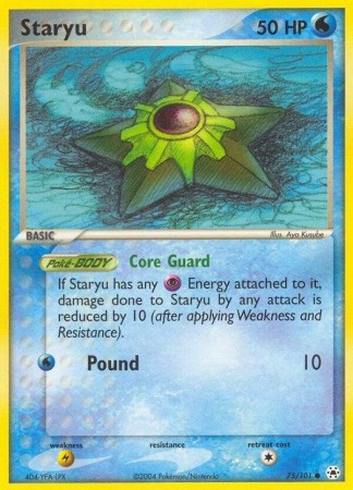Staryu #75 Pokemon Hidden Legends