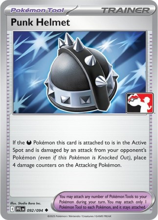 Punk Helmet [Prize Pack] #92 Pokemon Phantasmal Flames