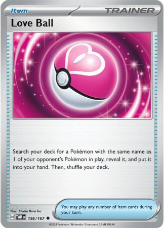 Love Ball #156 Pokemon Twilight Masquerade