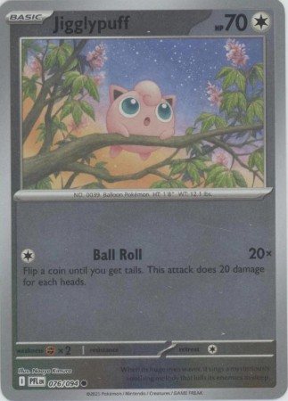 Jigglypuff [Reverse Holo] #76 Pokemon Phantasmal Flames