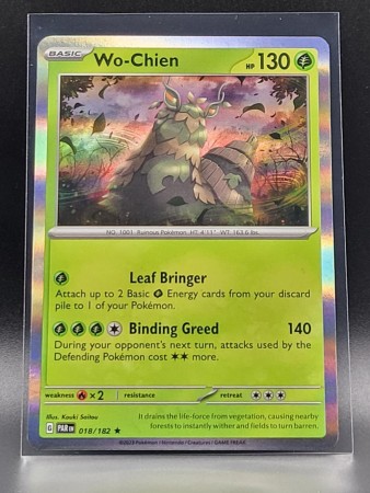 Wo-Chien [Holo] #18 Pokemon Paradox Rift