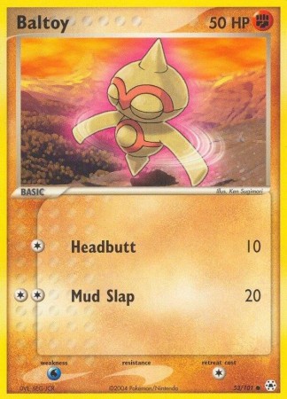 Baltoy #53 Pokemon Hidden Legends