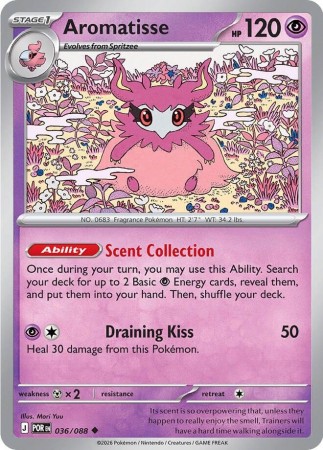 Aromatisse #36 Pokemon Perfect Order