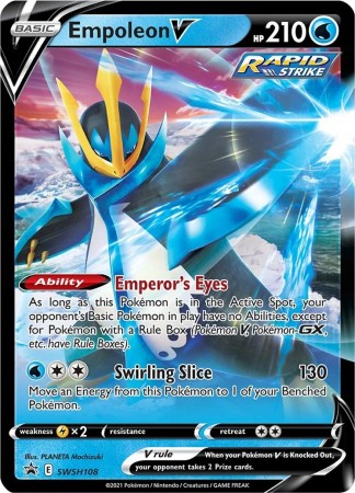 Empoleon V #SWSH108 Pokemon Promo