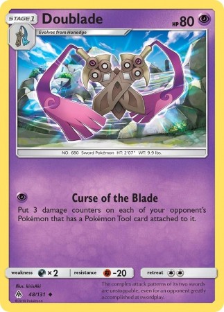 Doublade #48 Pokemon Forbidden Light