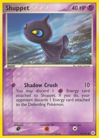 Shuppet #72 Pokemon Hidden Legends