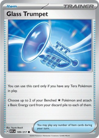 Glass Trumpet #189 Pokemon Ascended Heroes