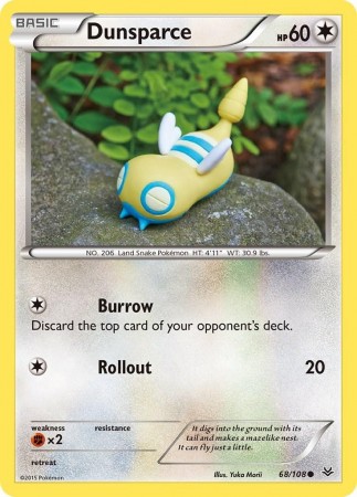 Dunsparce #68 Pokemon Roaring Skies