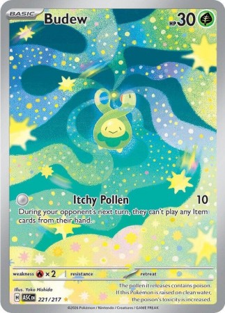 Budew #221 Pokemon Ascended Heroes