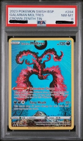 Galarian Moltres #SWSH284 Pokemon Promo PSA Gradering