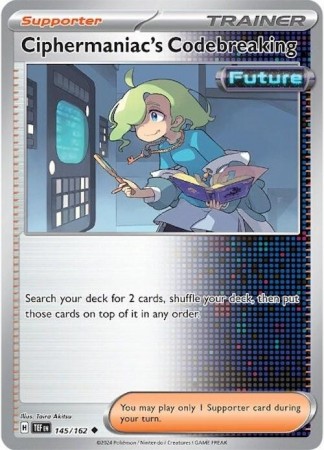 Ciphermaniac's Codebreaking #145 Pokemon Temporal Forces