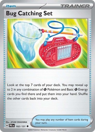 Bug Catching Set #102 Pokemon Prismatic Evolutions
