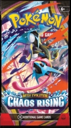Pokémon Mega Evolution: Chaos Rising Boosterpakke